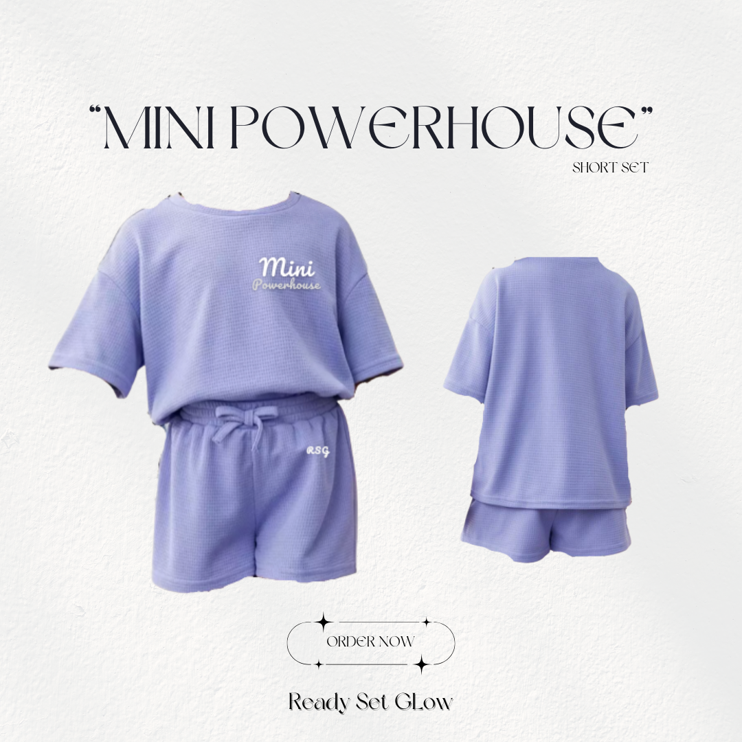 "Mini Powerhouse" Short Set