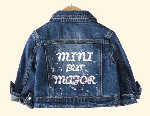"Mini But Major" Stylish Denim Jacket