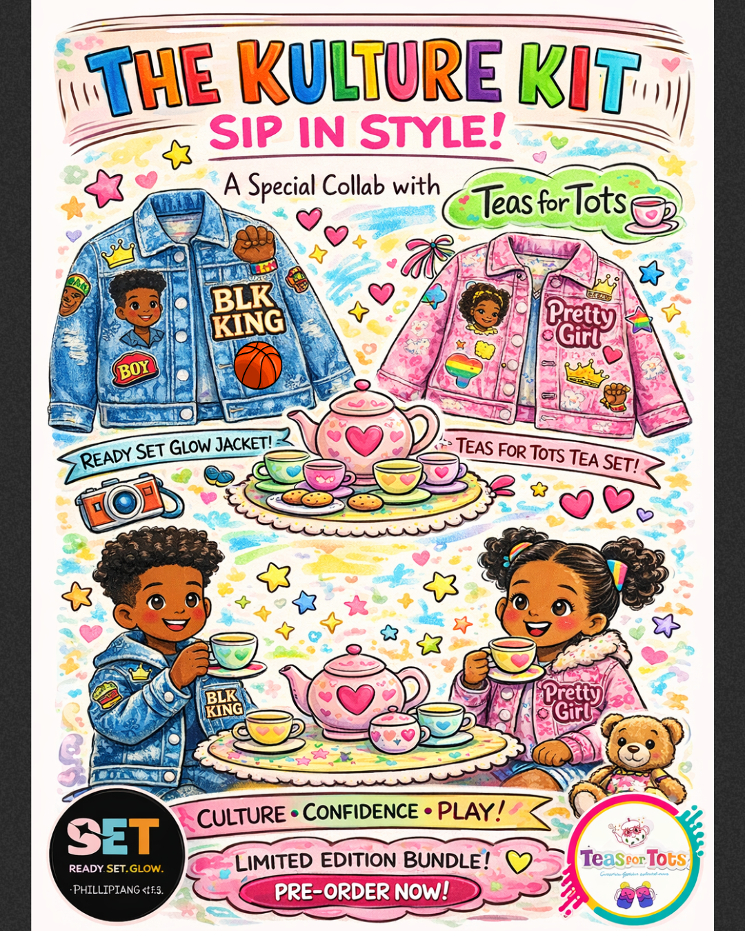 Kulture Kit – Sip in Style (Jacket + Tea Set Bundle)