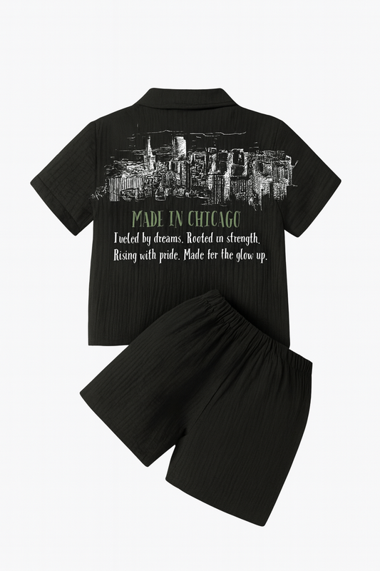 Chicago-Made Short Set