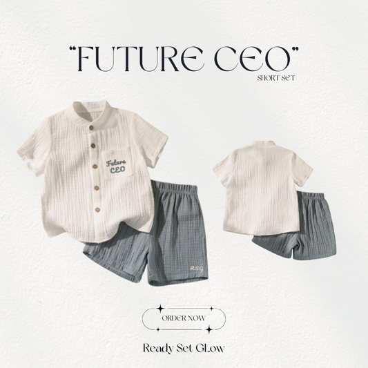 Future CEO" Short Set