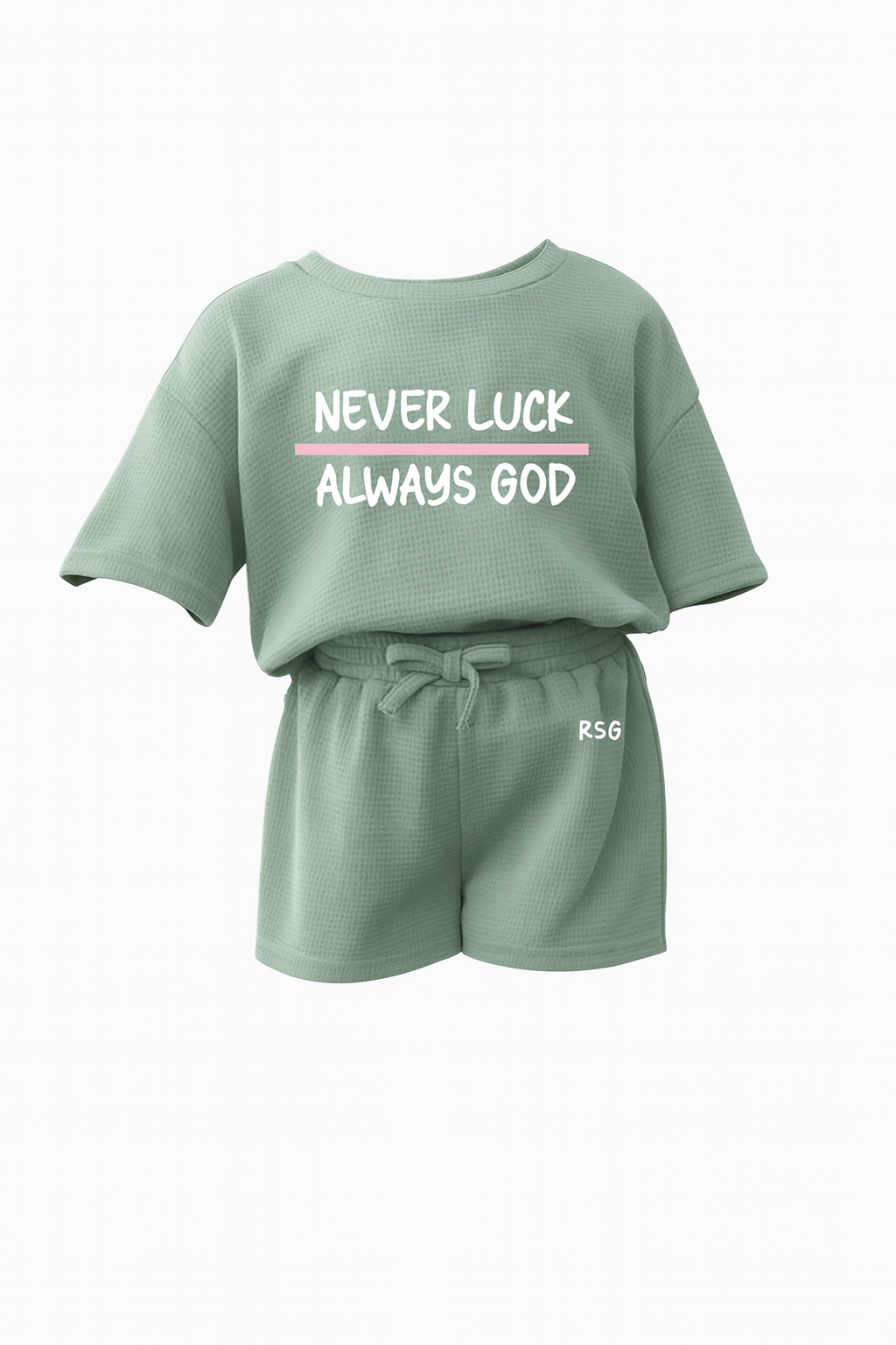 "Never Luck | Always God" Lounge Set
