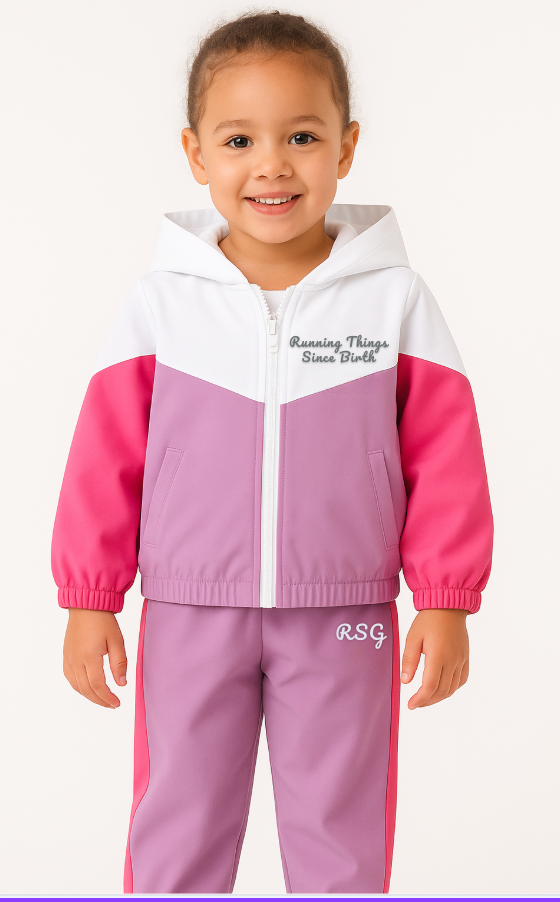 "Running Things Since Birth" Tracksuit Set