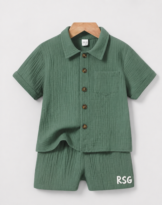"Never Luck | Always God" Short Set
